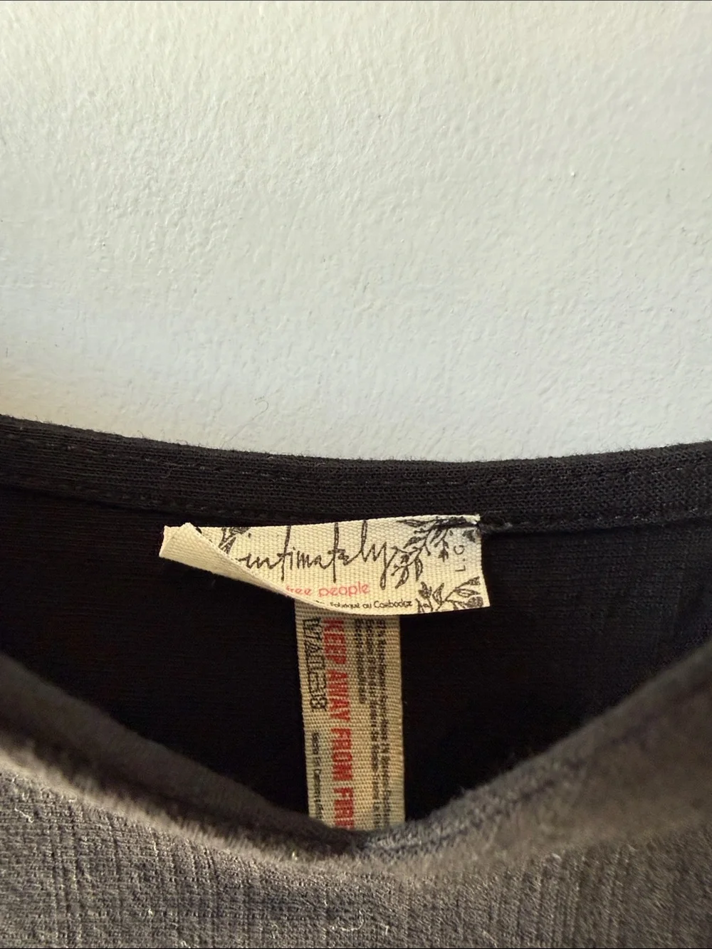 Free People Intimately Free Pippa Black V-Wire Bodysuit